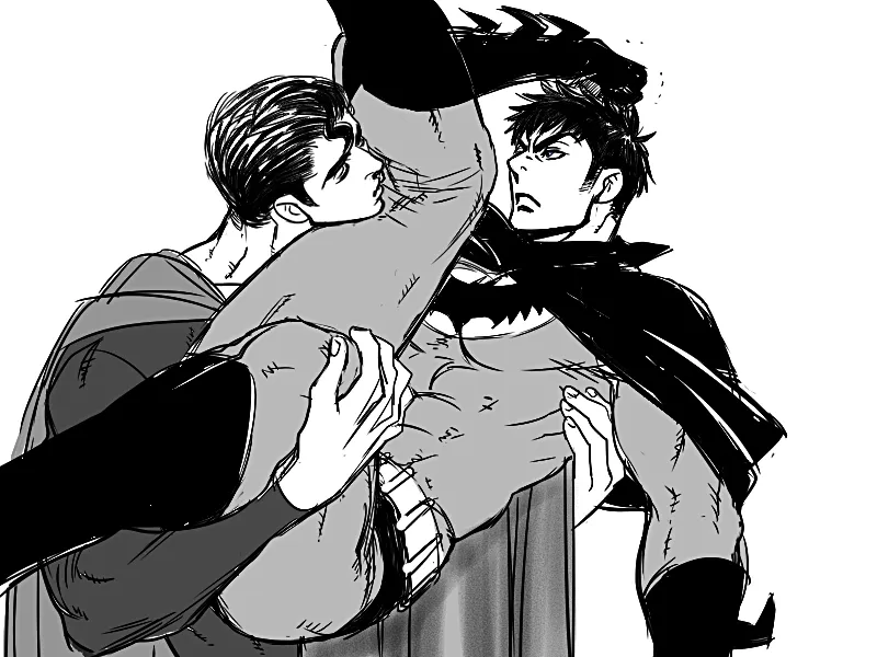 HentaiVN.net - Ảnh 88 - Superman x Batman [SuperBat: Love Story; Sịp Đỏ x Sịp Đen] - Chap 2