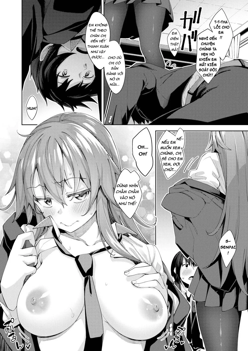 HentaiVN.net - Ảnh 12 - Tình yêu nảy nở vào lễ tốt nghiệp [Graduation] - Chap 1