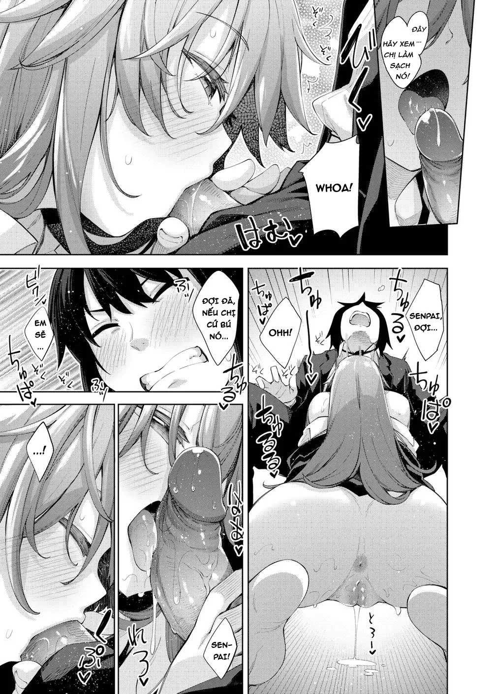 HentaiVN.net - Ảnh 21 - Tình yêu nảy nở vào lễ tốt nghiệp [Graduation] - Chap 1