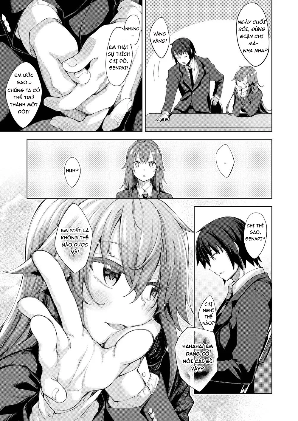 HentaiVN.net - Ảnh 5 - Tình yêu nảy nở vào lễ tốt nghiệp [Graduation] - Chap 1