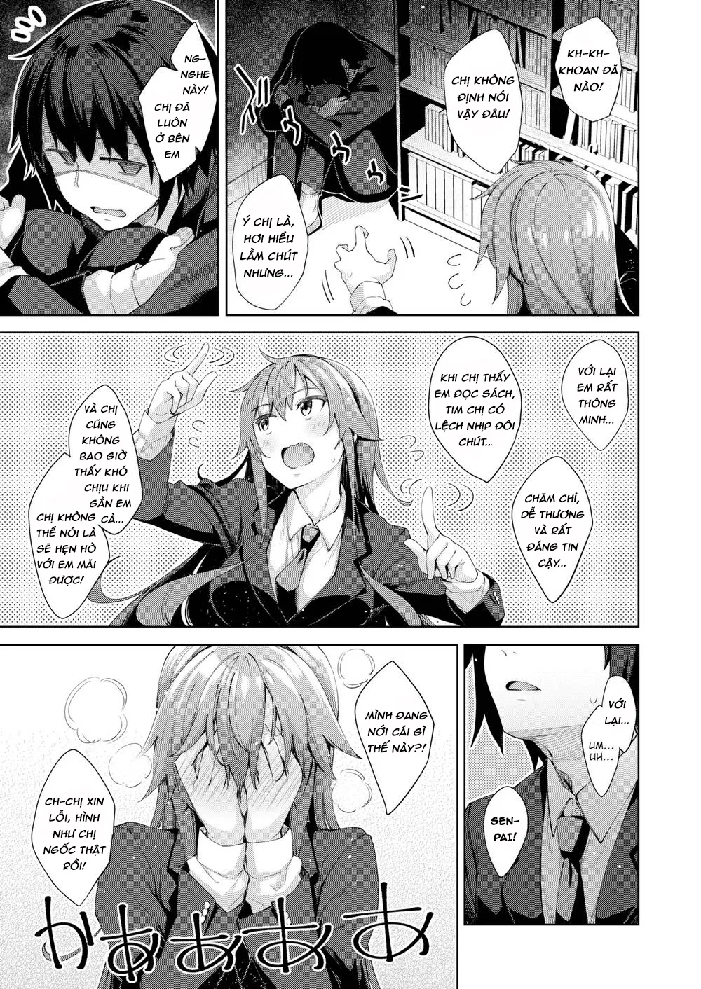 HentaiVN.net - Ảnh 7 - Tình yêu nảy nở vào lễ tốt nghiệp [Graduation] - Chap 1