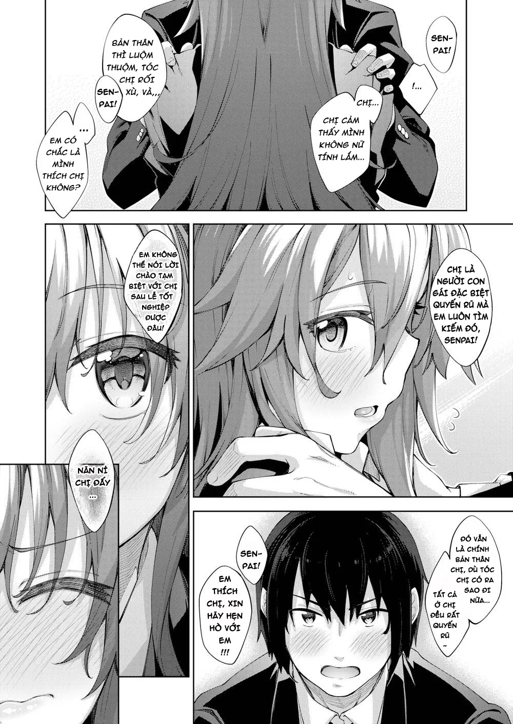 HentaiVN.net - Ảnh 8 - Tình yêu nảy nở vào lễ tốt nghiệp [Graduation] - Chap 1