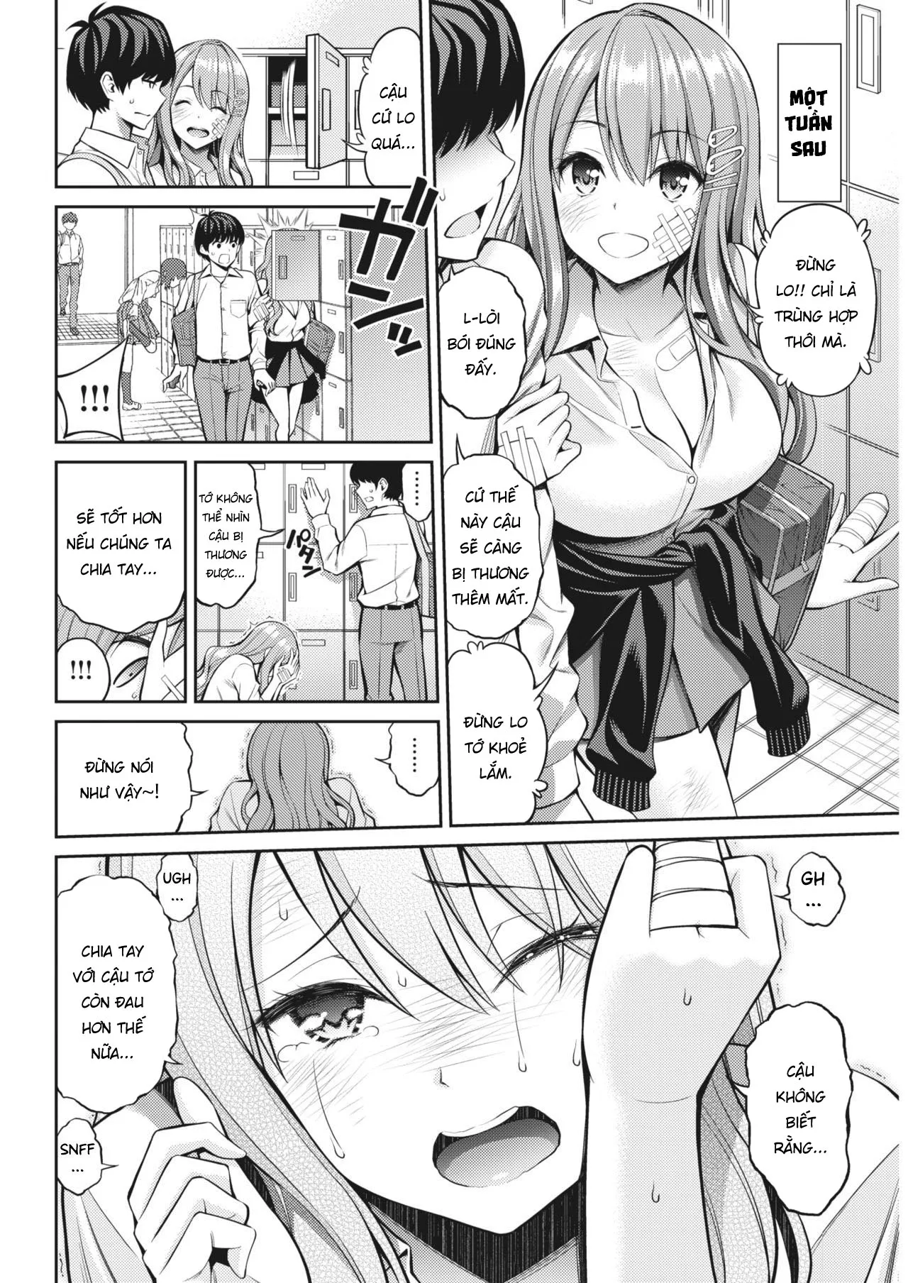 HentaiVN.net - Ảnh 6 - Tình yêu mùa dịch [Oblaat - Indirect kiss & sex & love ; オブラート] - Chap 1