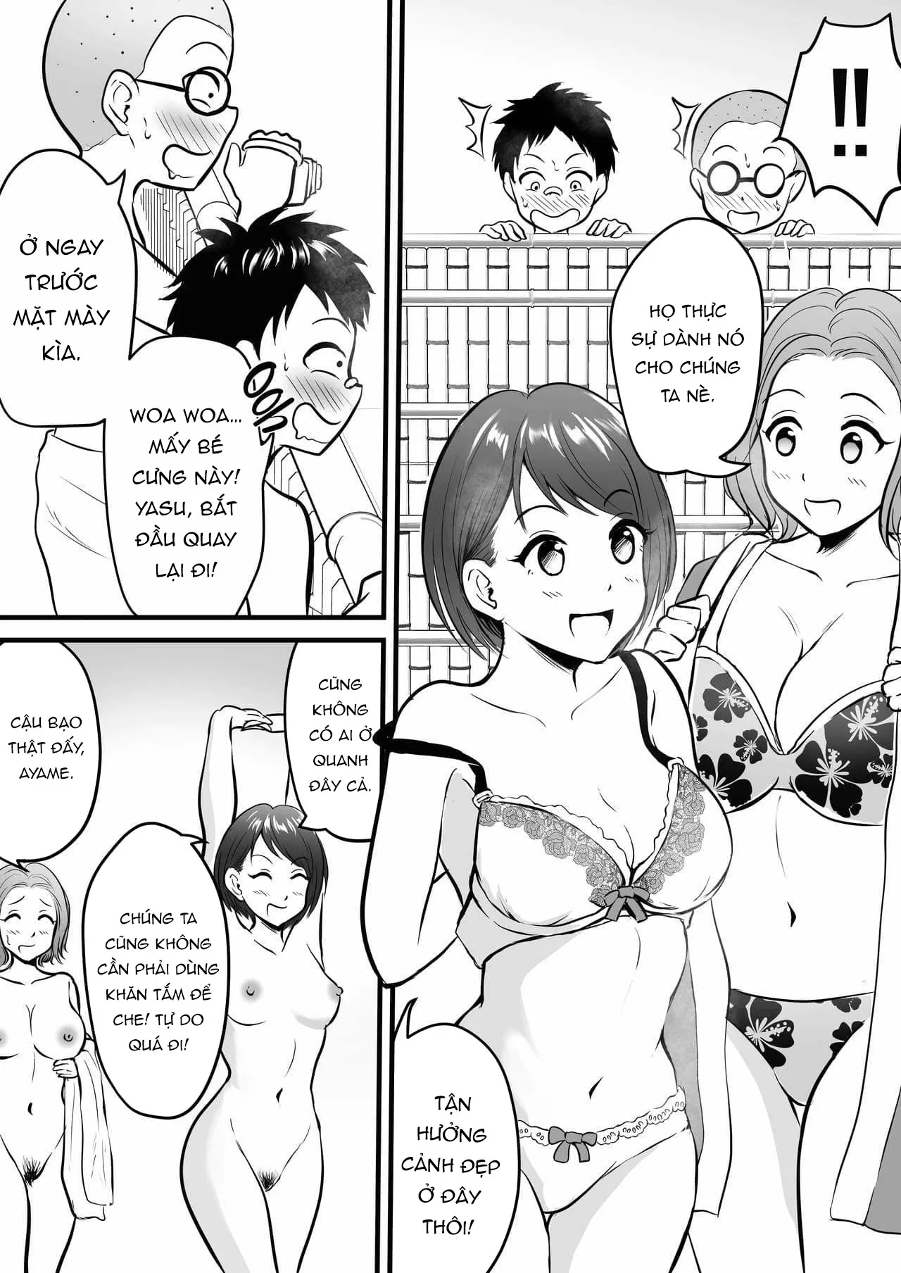 HentaiVN.net - Ảnh 4 - The Hot Springs Inn Fap Material Gathering Mission! [Onsen Ryokan de Zurineta Shuushuu Mission!] - Chap 1