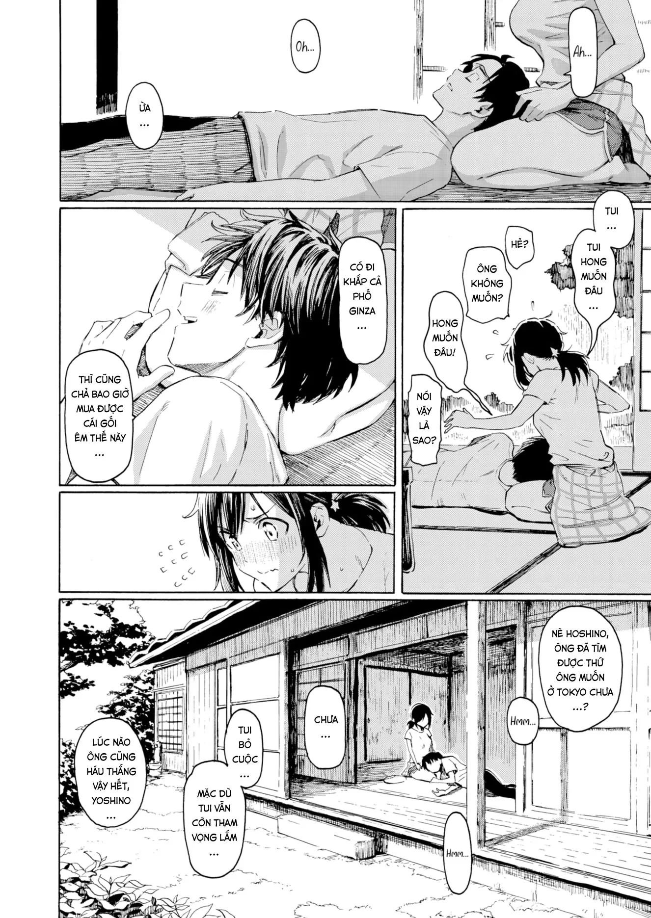 HentaiVN.net - Ảnh 7 - Về Quê Mua Gối, Tiện Đường Yêu Em! [You've Laid in Your Bed, Now Make It!] - Chap 1