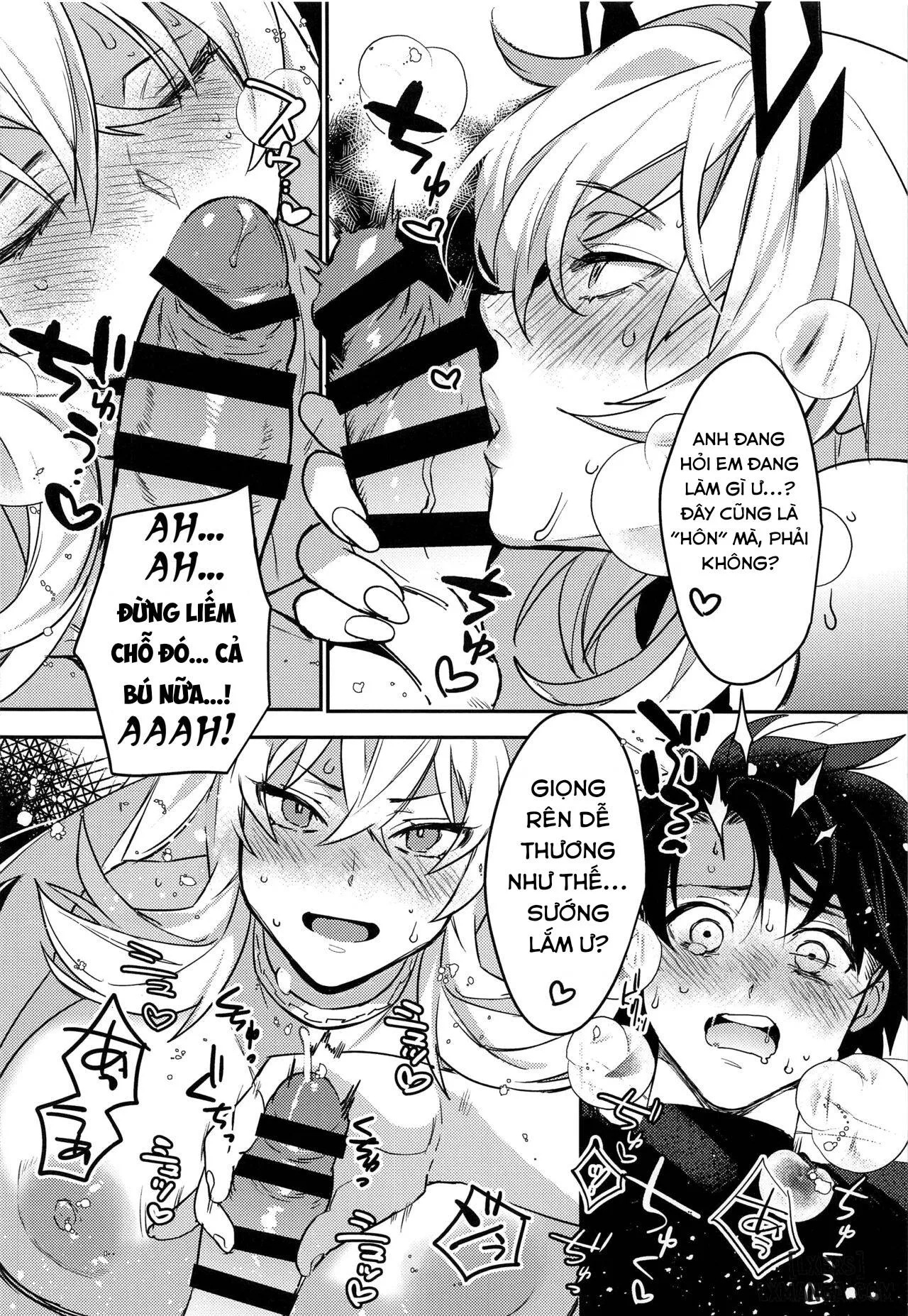 HentaiVN.net - Ảnh 11 - Kimi to Kiss Shinai to Derarenai Heya - Chap 1