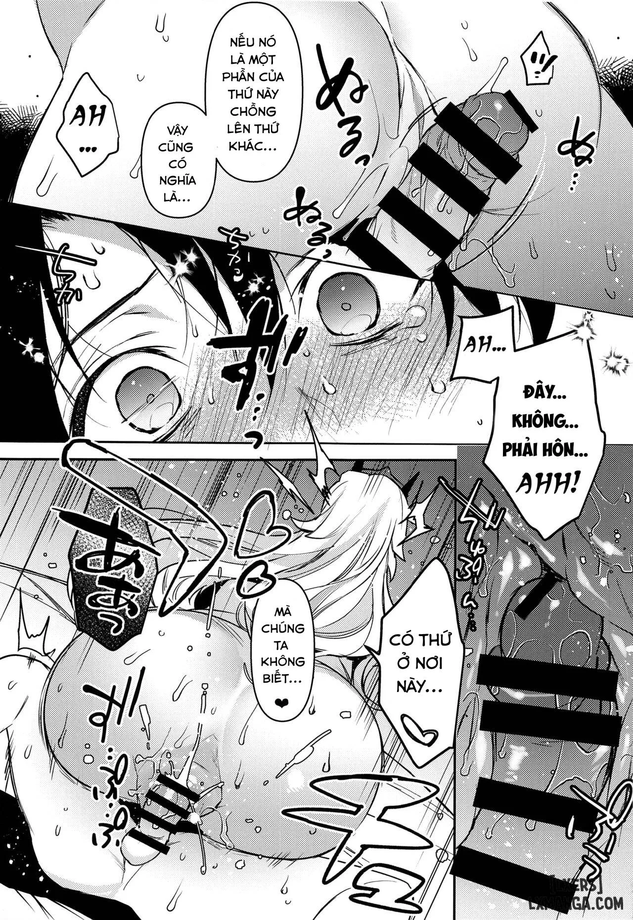 HentaiVN.net - Ảnh 12 - Kimi to Kiss Shinai to Derarenai Heya - Chap 1