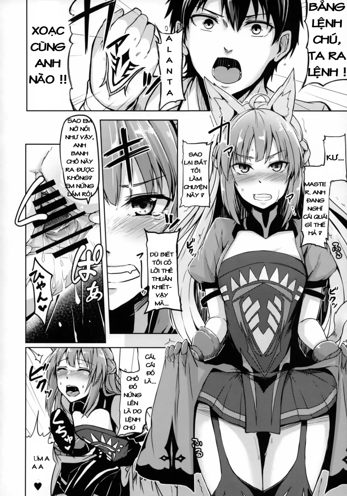 HentaiVN.net - Ảnh 4 - Tôi muốn làm chuyện Ecchi với các Servant đáng yêu (Fate/Grand Order) [Reiju o Motte Hoshi 4 Servant to Ecchi Shitai; 令呪を以て星4サーヴァントとえっちしたい] - Chap 1