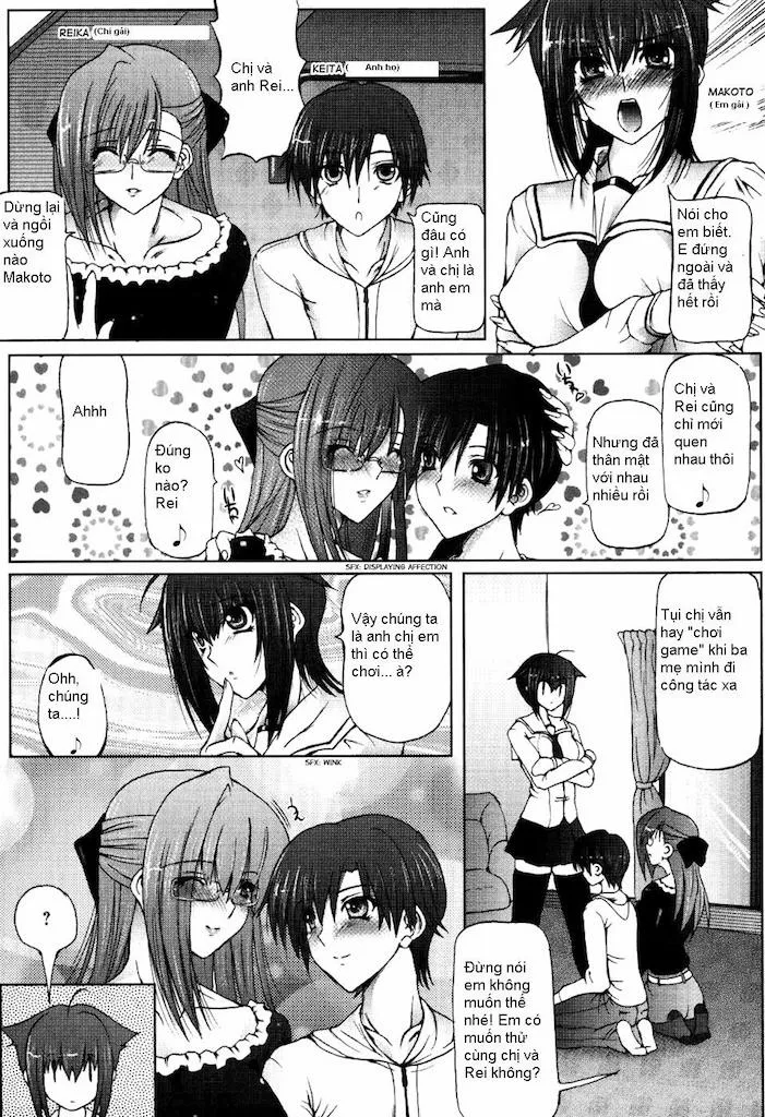 HentaiVN.net - Ảnh 9 - Ai Rabu Nee - Chap 1