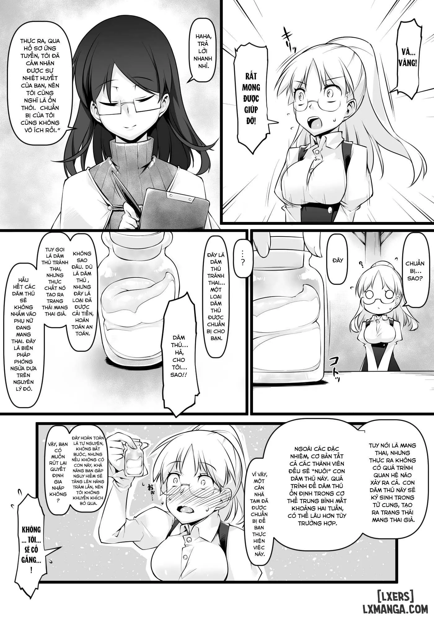 HentaiVN.net - Ảnh 10 - Khu rừng ma thú - Chap 1