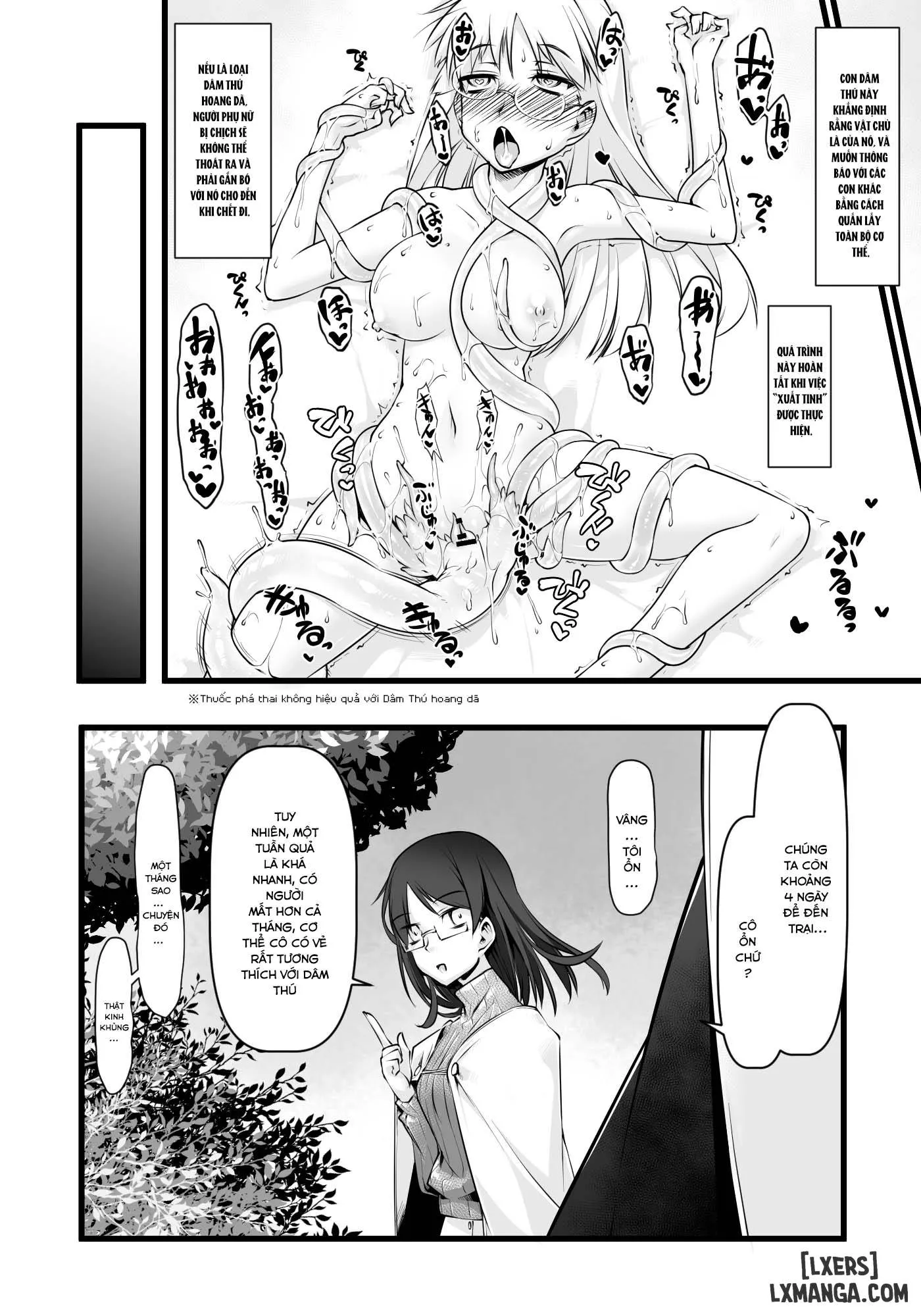 HentaiVN.net - Ảnh 26 - Khu rừng ma thú - Chap 1