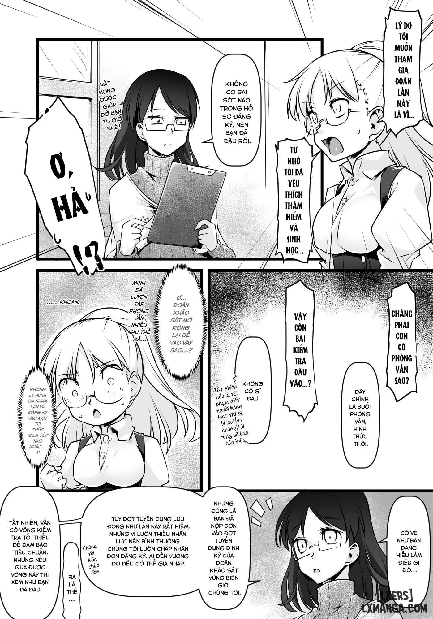 HentaiVN.net - Ảnh 6 - Khu rừng ma thú - Chap 1