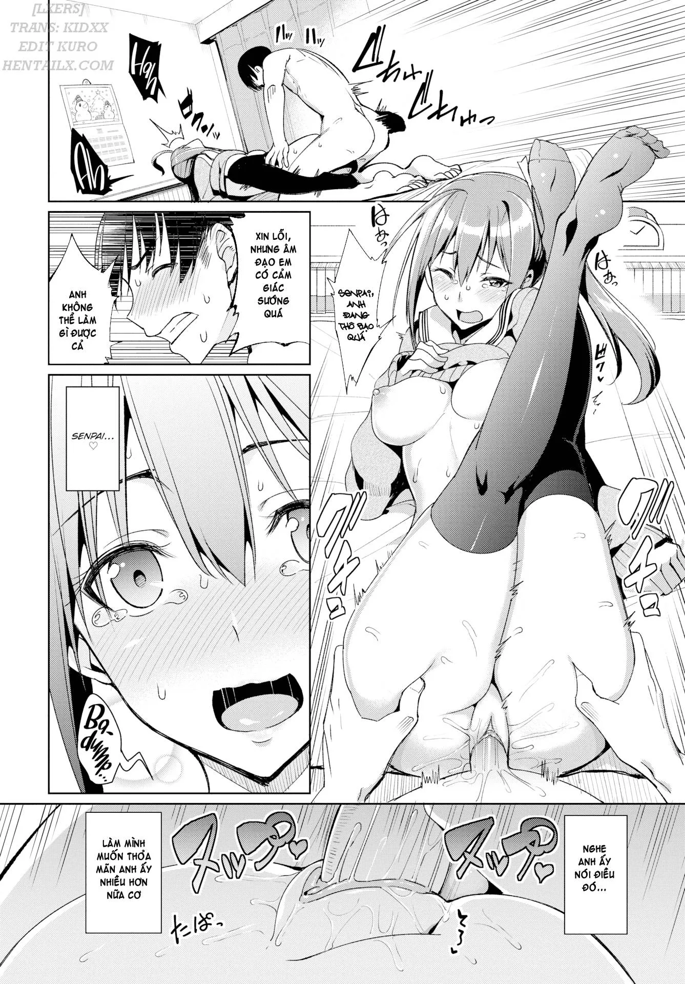 HentaiVN.net - Ảnh 9 - Hang in There, Senpai! - Chap 1