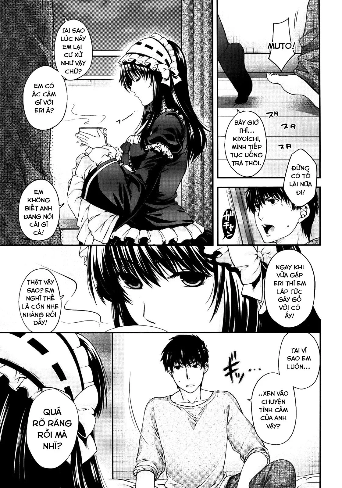 HentaiVN.net - Ảnh 6 - The Equation of Him and His Little Sister [Kare to Imouto no Houteishiki; The Equation of Him and His Little Sister] - Chap 1