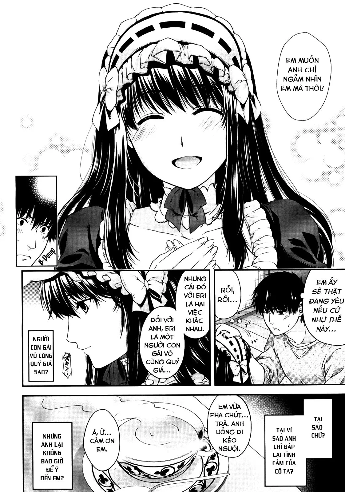 HentaiVN.net - Ảnh 7 - The Equation of Him and His Little Sister [Kare to Imouto no Houteishiki; The Equation of Him and His Little Sister] - Chap 1