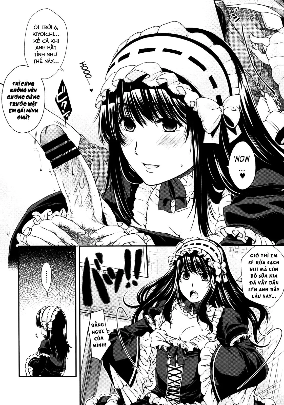 HentaiVN.net - Ảnh 9 - The Equation of Him and His Little Sister [Kare to Imouto no Houteishiki; The Equation of Him and His Little Sister] - Chap 1