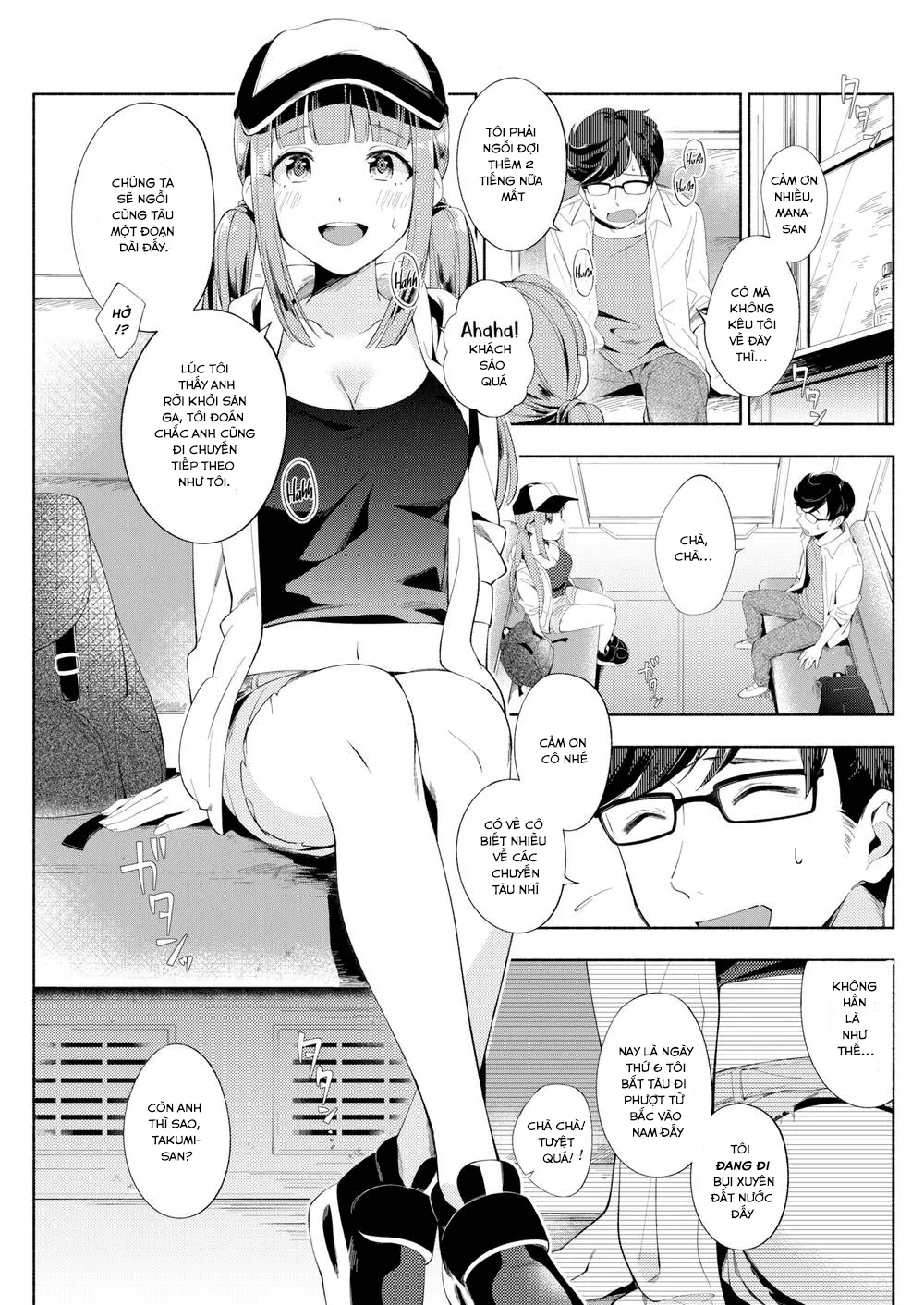 HentaiVN.net - Ảnh 4 - Nhật ký phịch thủ [Journey For Two; Chuyến đi của 2 người] - Chap 1