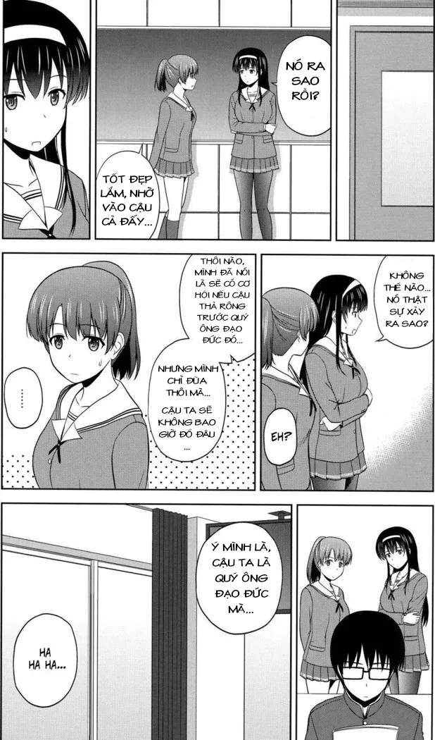 HentaiVN.net - Ảnh 23 - Em luôn khỏa thân khi ngủ~ [Khá ngọt] [Katou Megumi no Rinri Shinsakai ; Kato-Sans Board of Ethics] - Chap 1