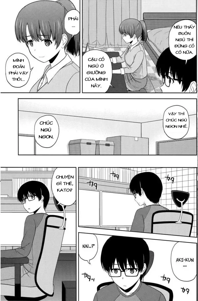 HentaiVN.net - Ảnh 4 - Em luôn khỏa thân khi ngủ~ [Khá ngọt] [Katou Megumi no Rinri Shinsakai ; Kato-Sans Board of Ethics] - Chap 1