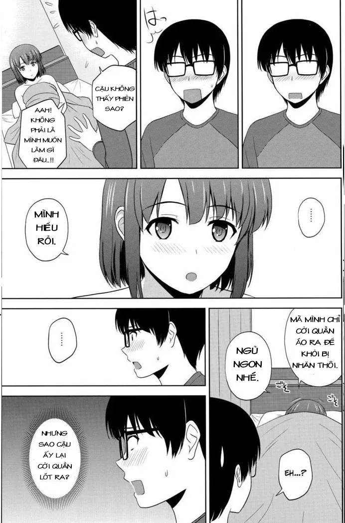 HentaiVN.net - Ảnh 6 - Em luôn khỏa thân khi ngủ~ [Khá ngọt] [Katou Megumi no Rinri Shinsakai ; Kato-Sans Board of Ethics] - Chap 1
