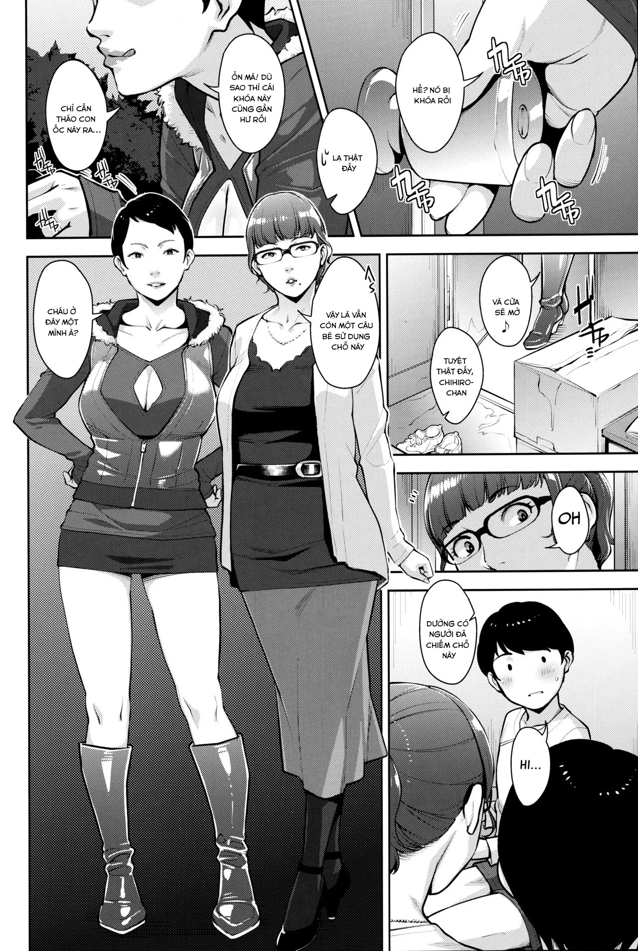 HentaiVN.net - Ảnh 4 - Căn cứ bí mật [Himitsukichi, Secret Base] - Chap 1