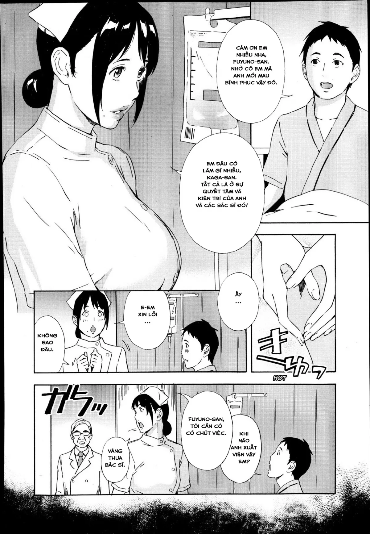 HentaiVN.net - Ảnh 3 - Nghiệp Chướng Nghề Y Tá. [Nurse Fuyuno Chika's other Side, ナース冬野千佳の表裏] - Chap 1