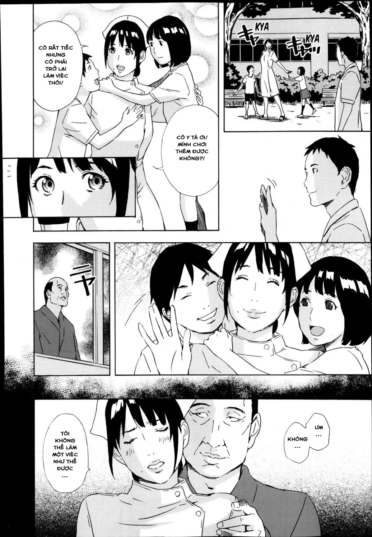 HentaiVN.net - Ảnh 5 - Nghiệp Chướng Nghề Y Tá. [Nurse Fuyuno Chika's other Side, ナース冬野千佳の表裏] - Chap 1