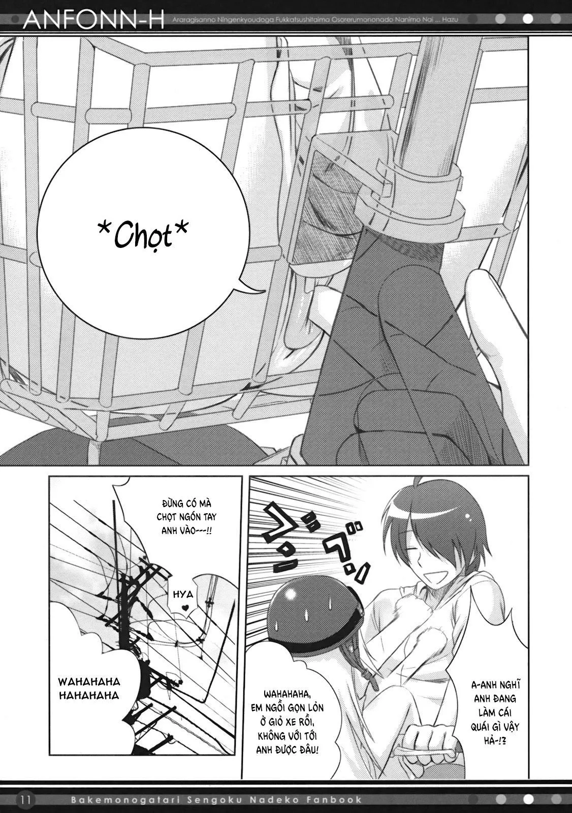 HentaiVN.net - Ảnh 10 - ANFONN-H (Bakemonogatari) - Chap 1