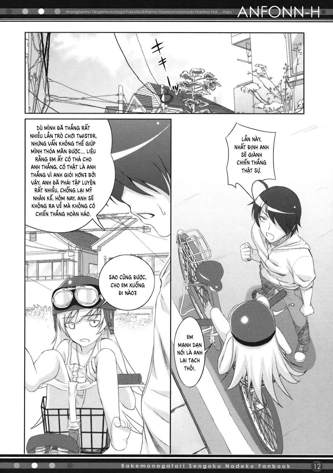 HentaiVN.net - Ảnh 11 - ANFONN-H (Bakemonogatari) - Chap 1