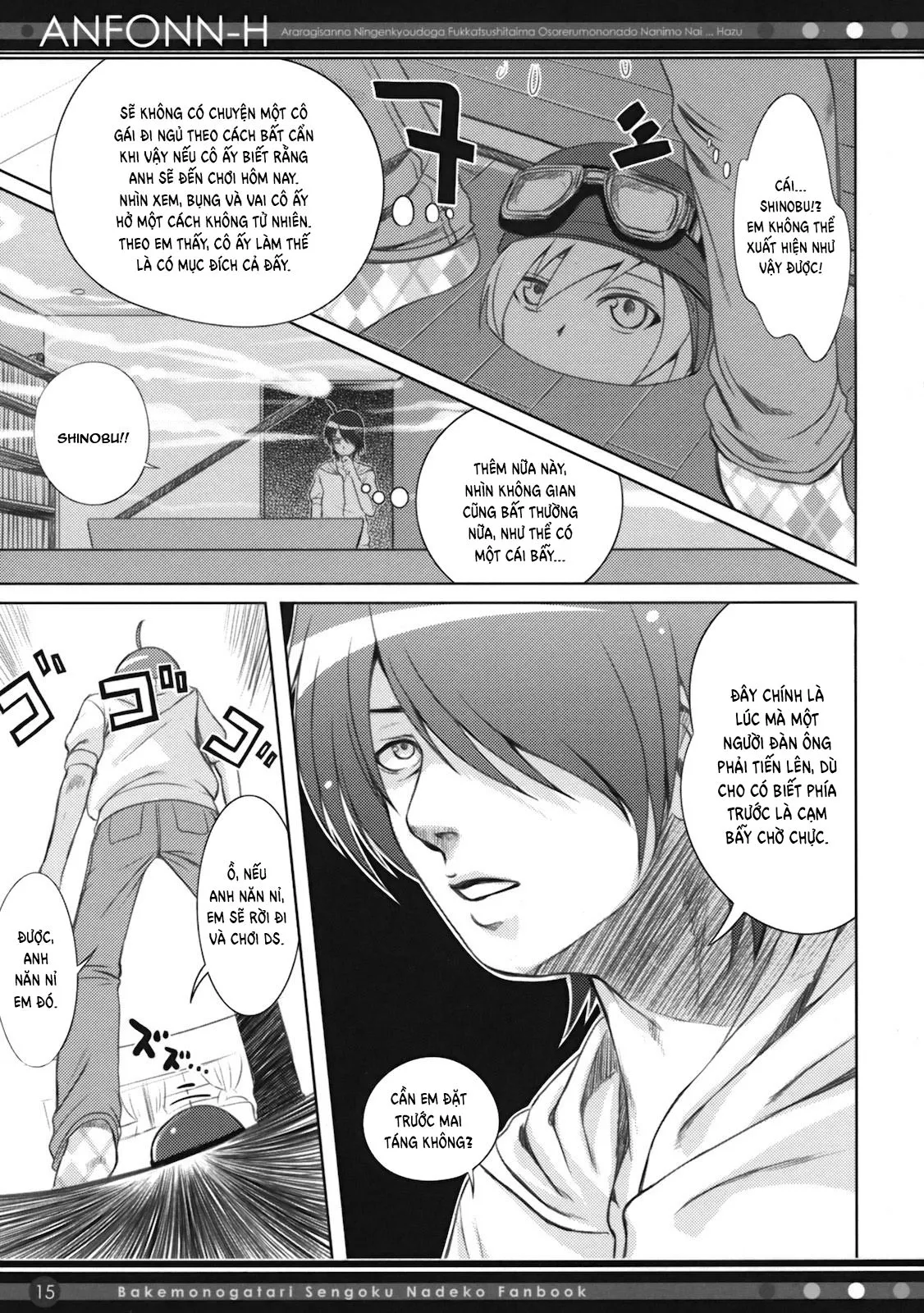 HentaiVN.net - Ảnh 14 - ANFONN-H (Bakemonogatari) - Chap 1