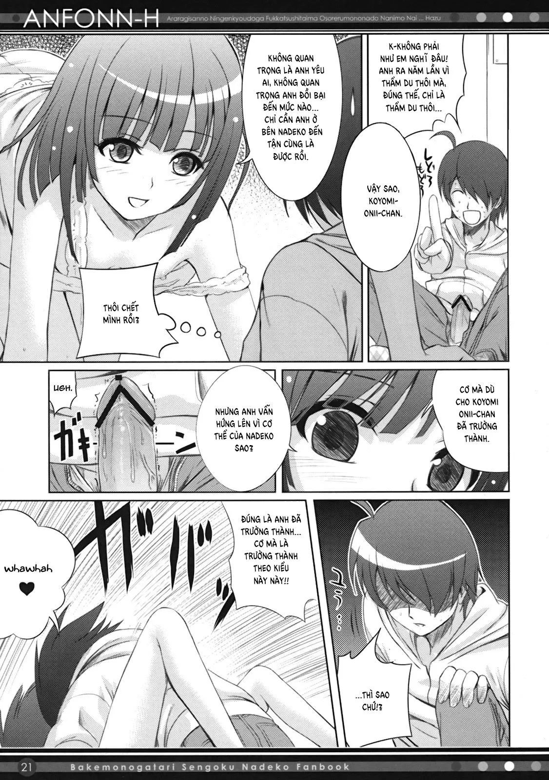 HentaiVN.net - Ảnh 20 - ANFONN-H (Bakemonogatari) - Chap 1