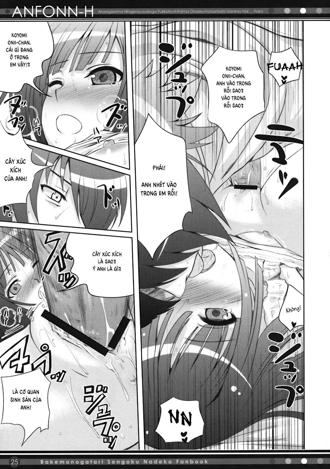 HentaiVN.net - Ảnh 24 - ANFONN-H (Bakemonogatari) - Chap 1