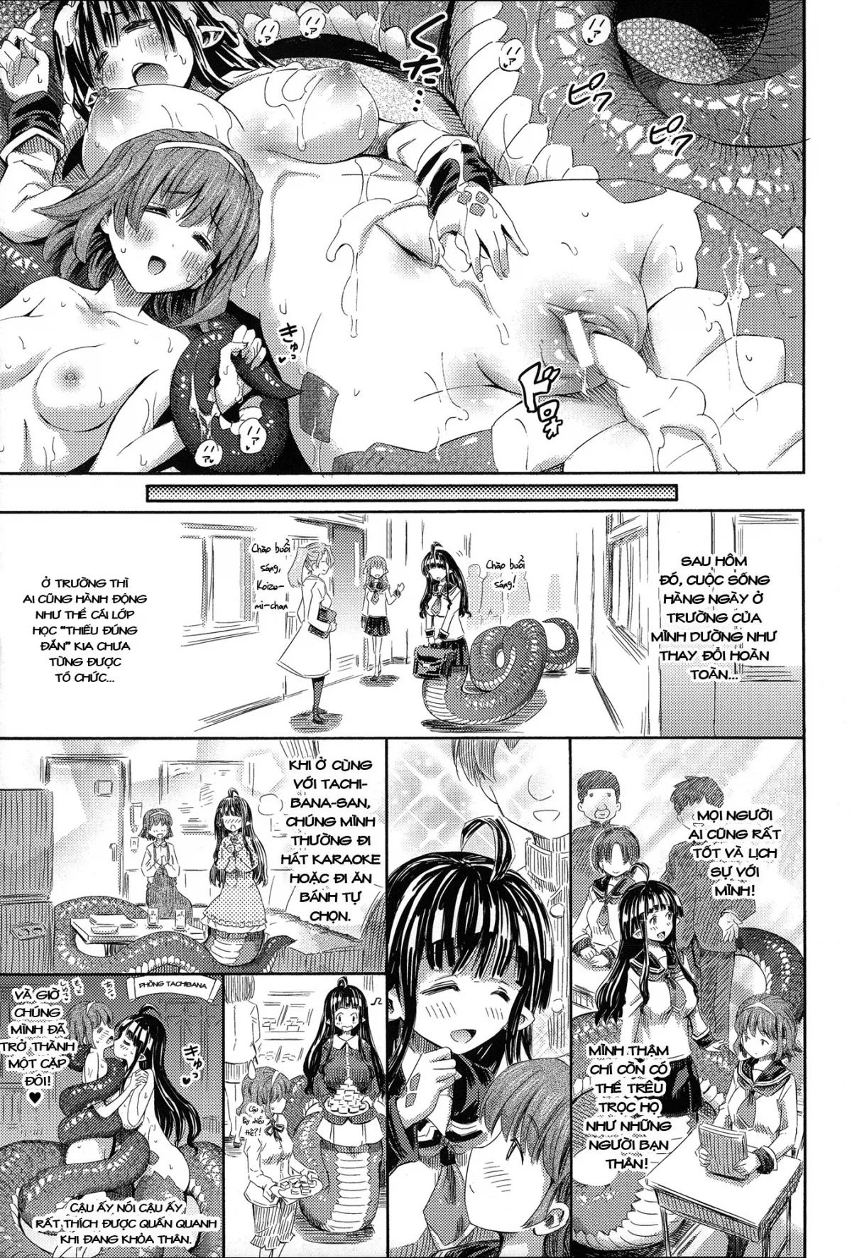 HentaiVN.net - Ảnh 19 - Cô gái mà tôi yêu là bán nhân [気になるあの娘はモンスター娘] - Chap 1
