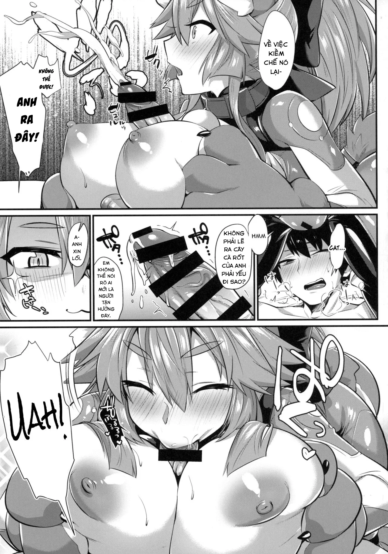 HentaiVN.net - Ảnh 11 - Gachihame Okigae Mesu Manko Henka B [ガチハメおきがえ雌マ●コ変化B] - Chap 1
