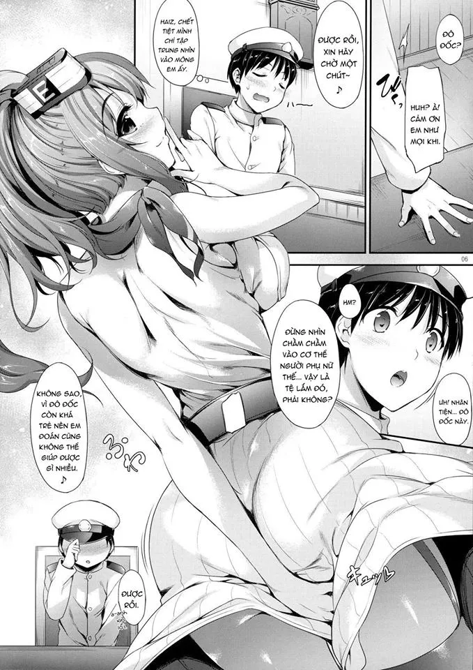HentaiVN.net - Ảnh 5 - Yes. Sara is here... (Kantai Collection -KanColle-) [Yes. Sara is here... (艦隊これくしょん -艦これ-)] - Chap 1