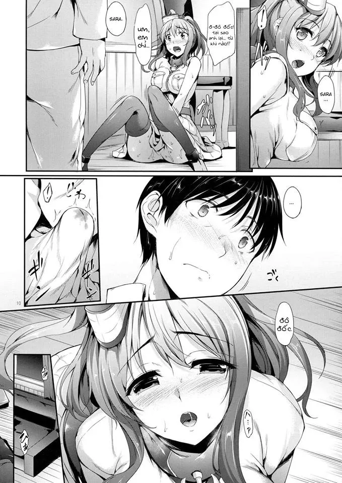 HentaiVN.net - Ảnh 9 - Yes. Sara is here... (Kantai Collection -KanColle-) [Yes. Sara is here... (艦隊これくしょん -艦これ-)] - Chap 1