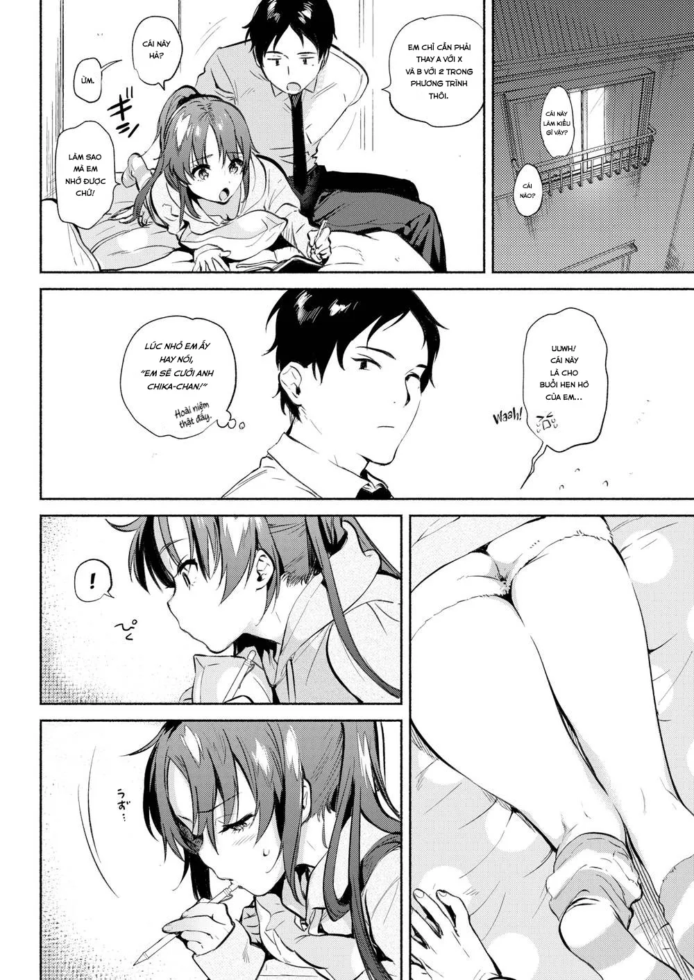 HentaiVN.net - Ảnh 3 - Hinata Sẽ Bắt Đầu Học Từ Ngày Hôm Nay [Hinata Will Start Studying Today] - Chap 1