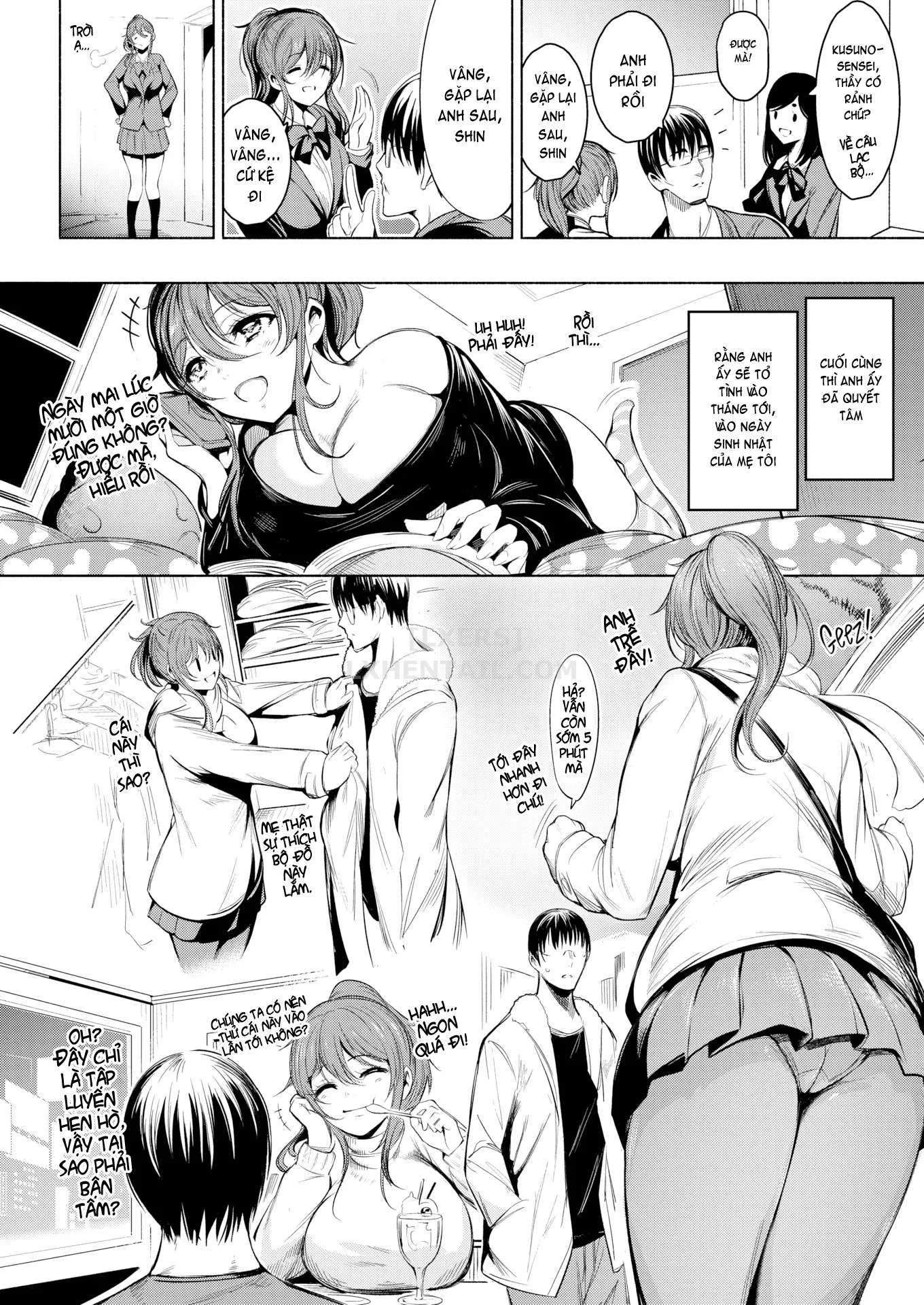 HentaiVN.net - Ảnh 5 - Confession [Comic Kairakuten 2019-04] - Chap 1