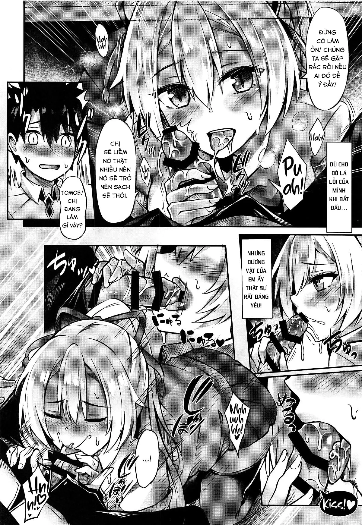 HentaiVN.net - Ảnh 12 - Setsudo no Nai Onee-chan de Gomen ne ♡ (Fate/Grand Order) [Onee-chan is sorry she has no restraint, 節度のないお姉ちゃんでごめんね] - Chap 1