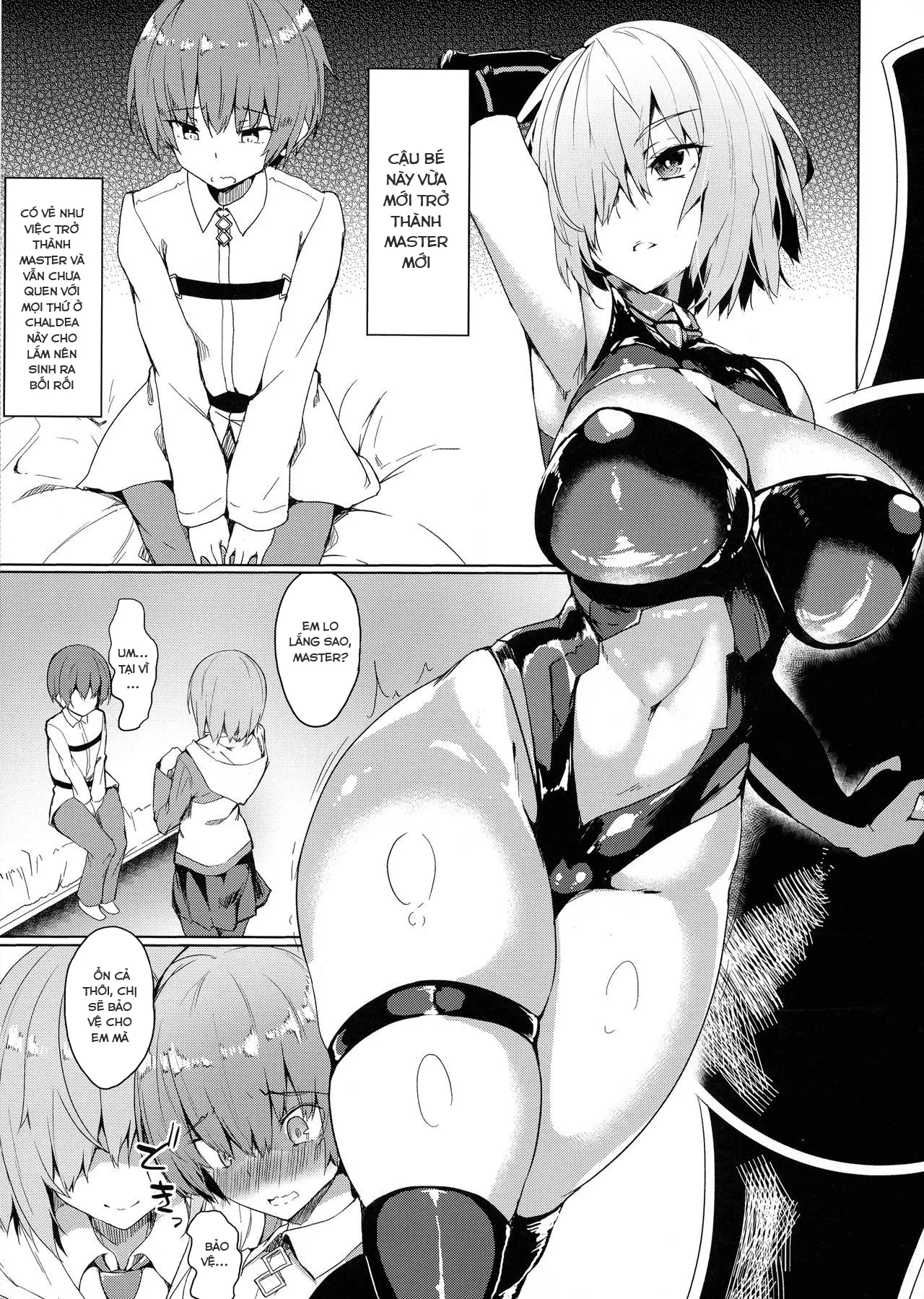 HentaiVN.net - Ảnh 3 - Mash Onee-chan to Shota Master (Fate Grand Order) - Chap 1