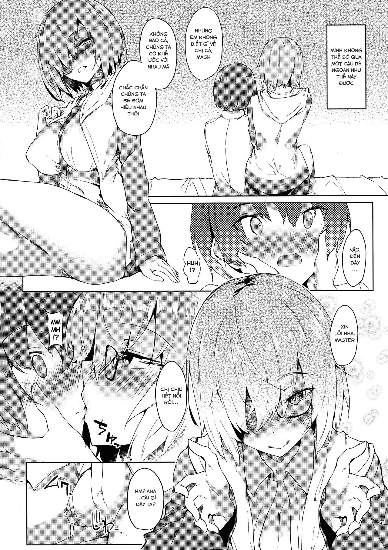 HentaiVN.net - Ảnh 4 - Mash Onee-chan to Shota Master (Fate Grand Order) - Chap 1