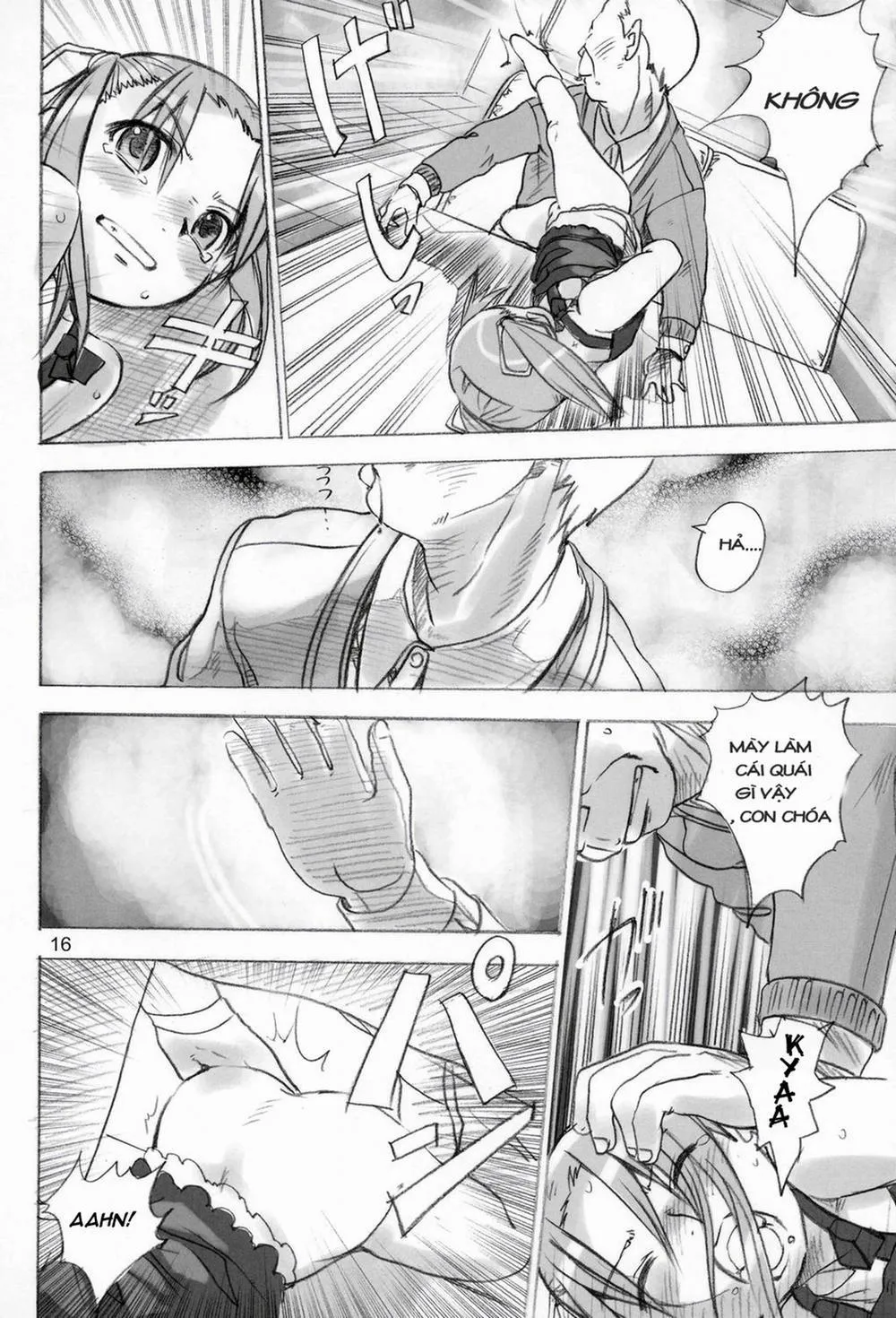 HentaiVN.net - Ảnh 13 - Mochi Mochi Mashimaro (Ichigo Mashimaro) - Chap 1