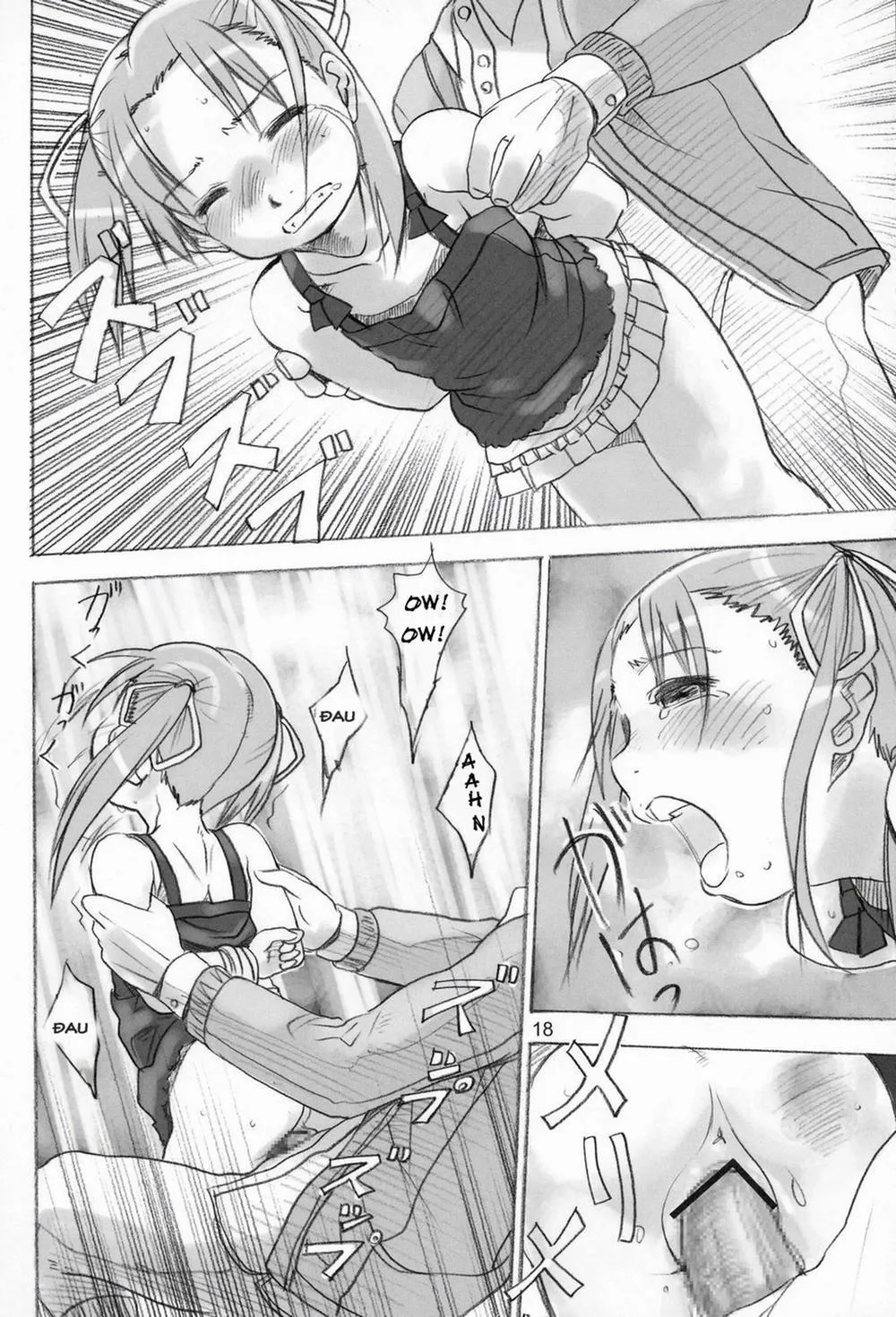 HentaiVN.net - Ảnh 15 - Mochi Mochi Mashimaro (Ichigo Mashimaro) - Chap 1