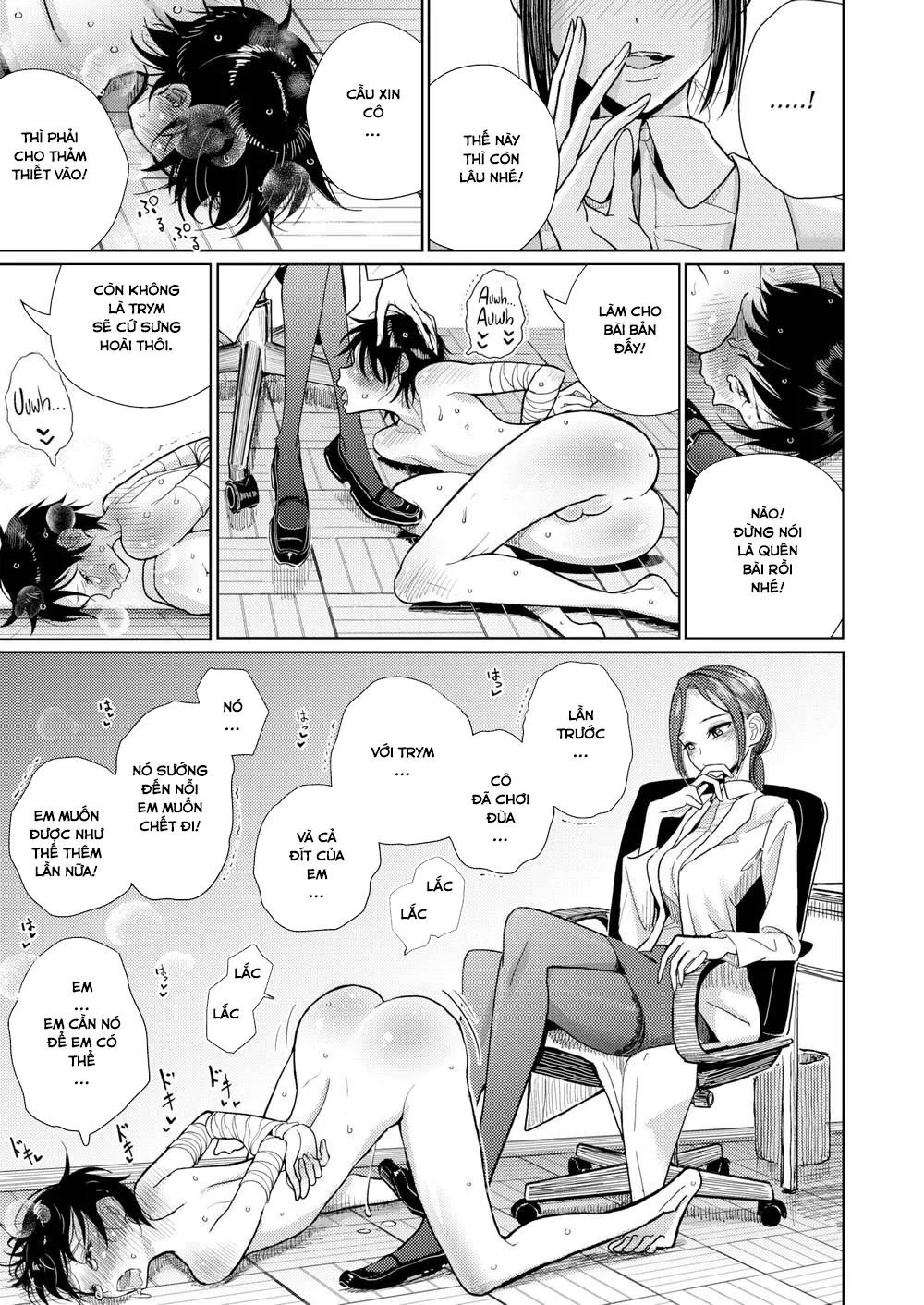 HentaiVN.net - Ảnh 7 - Phòng Y Tế Ngọt Ngào [Infirmary Addiction] - Chap 1