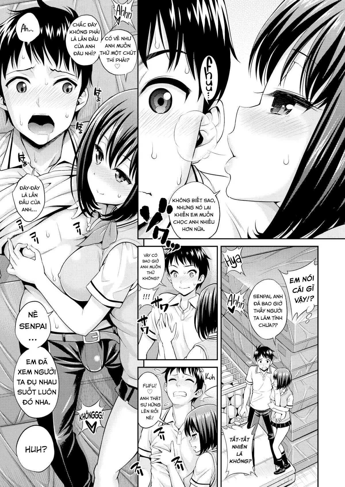 HentaiVN.net - Ảnh 7 - Trốn xem người khác đụ nhau [Peep Fuck] - Chap 1