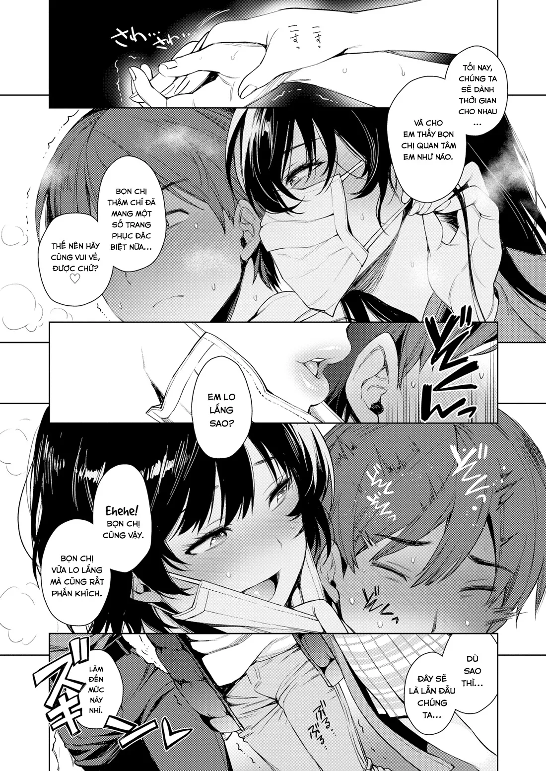 HentaiVN.net - Ảnh 9 - Plump & Juicy Sister Sandwich - Chap 1