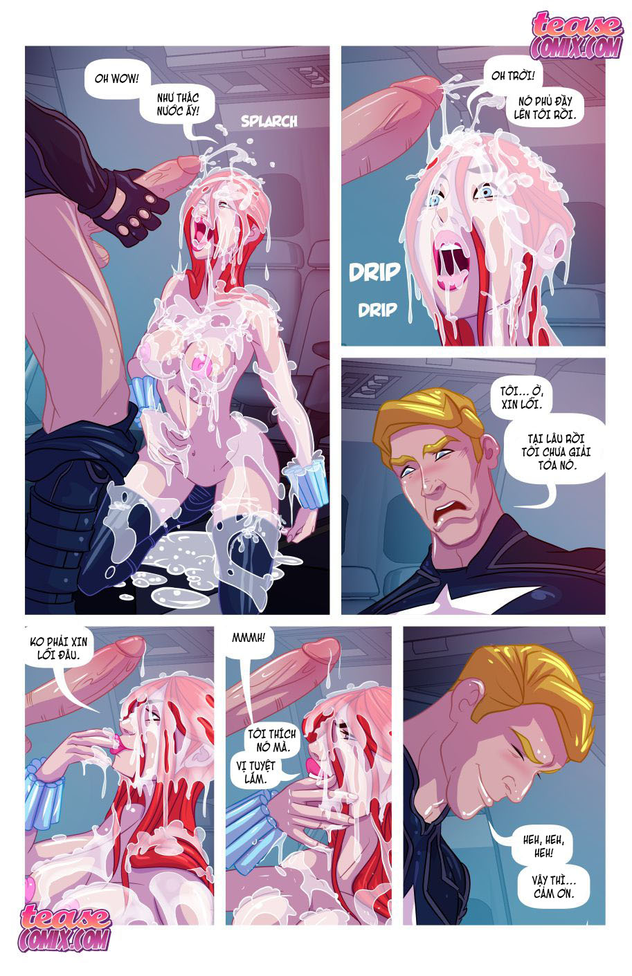 HentaiVN.net - Ảnh 22 - Widow Sa đọa [Widow’s Downtime] - Chap 1