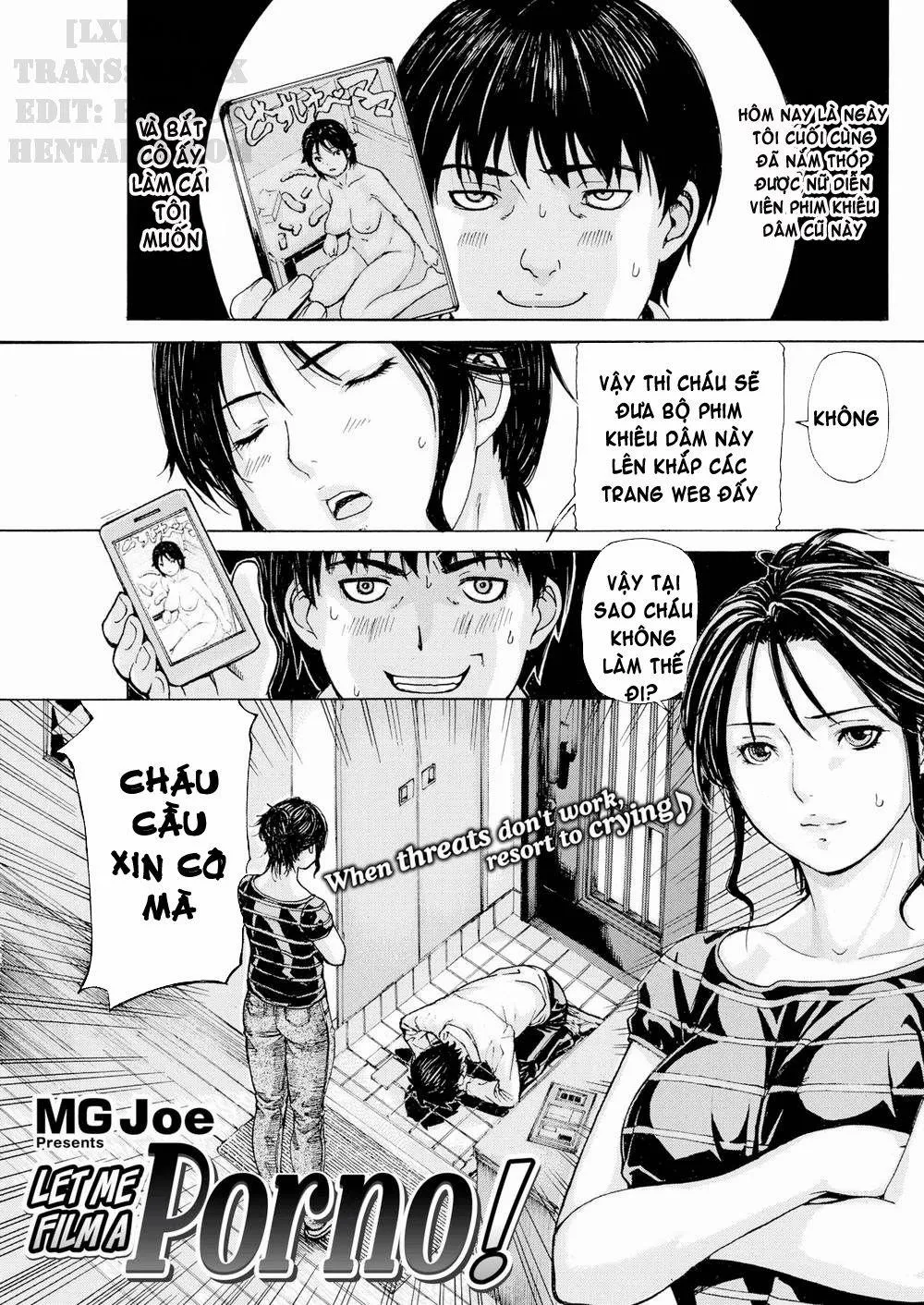 HentaiVN.net - Ảnh 3 - Let Me Film a Porno! - Chap 1