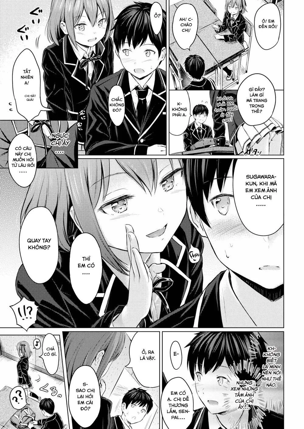 HentaiVN.net - Ảnh 10 - Chat sếch với senpai [Devilish Selfie] - Chap 1