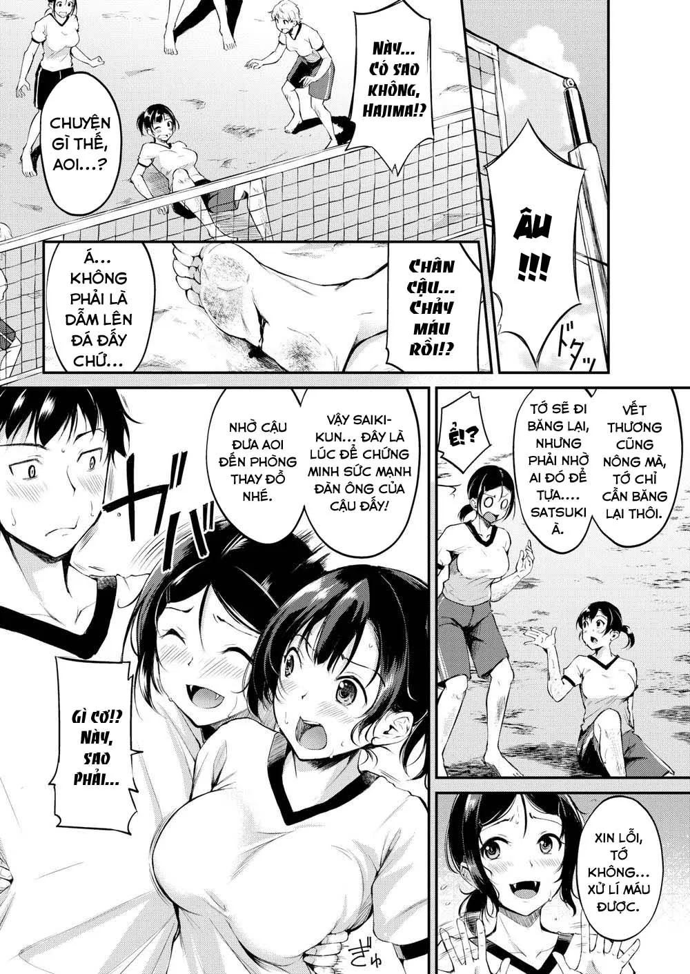 HentaiVN.net - Ảnh 4 - Một Mùa Hè Bí Mật! [A Summer Secret] - Chap 1